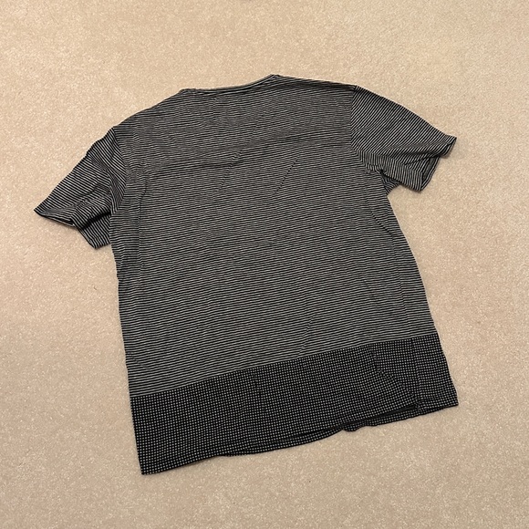 COS 100% Cotton checkered printed T-shirt size M - Picture 3 of 3